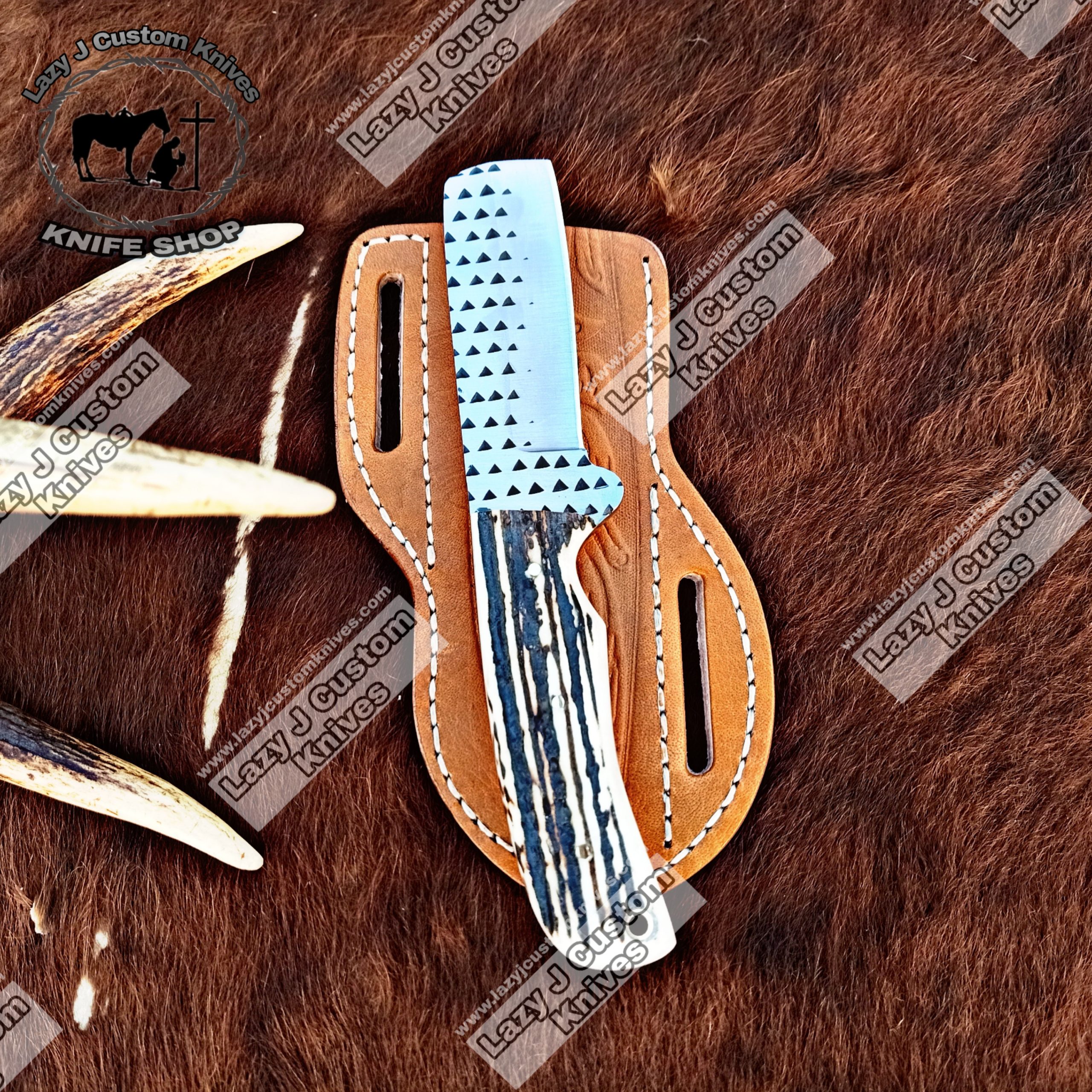 Cowboy & Bull Cutter Knife – Lazy J Custom Knives