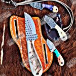 Custom handmade Rasp Steel bull cutter knife… – Lazy J Custom Knives