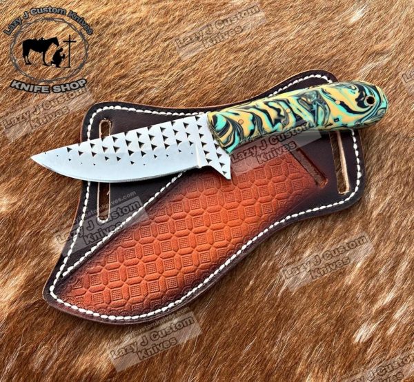 Custom Handmade 1095 High Carbon Steel Skinner Hunting Knife